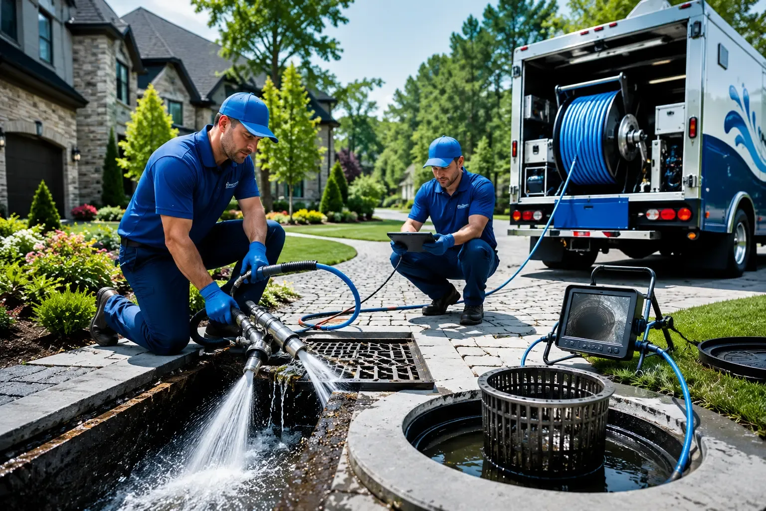 Local outdoor drain cleaning professionals in Henrietta, MO